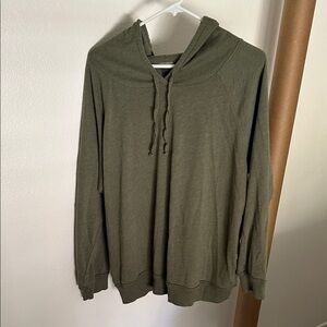 Olive Green Women's Hoodies